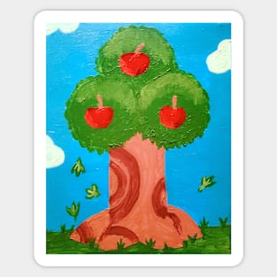 Apple Tree Sticker